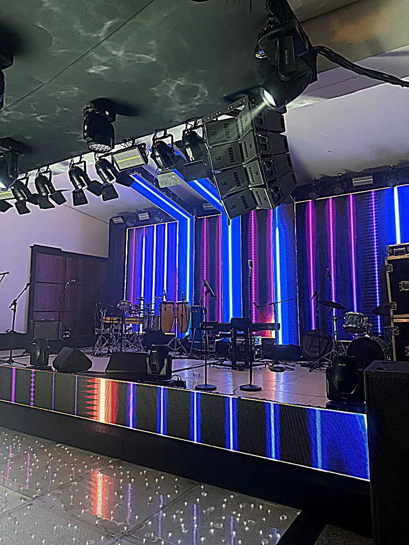 Aluguel de telão de led