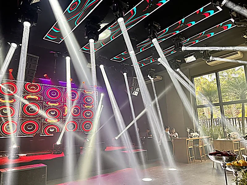 Empresa de iluminação para festas